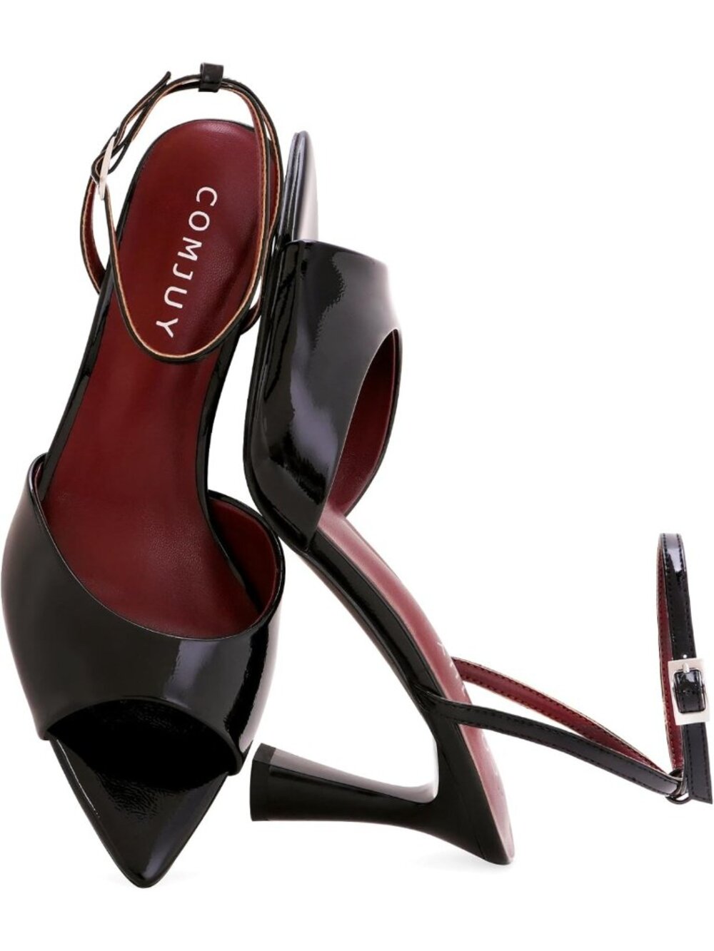 Chic Peep Toe Kitten Heels | Elegant Strappy Sandals for Summer & Weddings